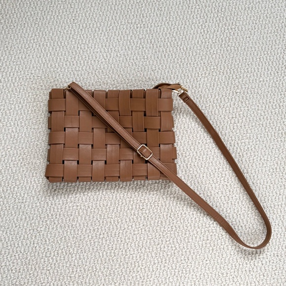 NEW Anthropologie Lindy Woven Cross Body Purse - Picture 5 of 7